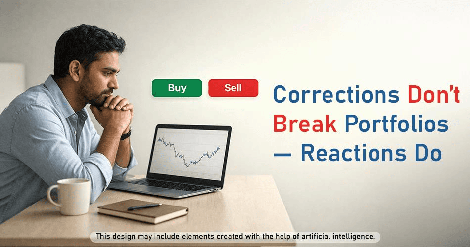 Corrections Don't Break Portfolios, Reactions Do